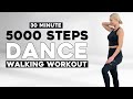 5000 STEPS DANCE IN 30 Min - Walking FAT BURN Workout to the BEAT, Super Fun, Knee Friendly