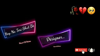 🥀😇-Designer 😘 New Song🌹whatsapp💫status || Guru💕Randhawa And Honey Singh status✌️Designer song status