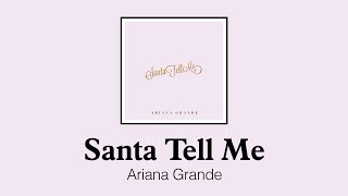 🎅산타도 선물 배달할 때 이 캐롤 듣는다 | 아리아나 그란데(Ariana Grande) - Santa Tell Me (가사/한글/해석)