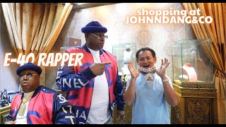 Watch E-40 Ice Out: The Rap Icon's Mega Haul at Johnny Dang & Co 💰💎🔥