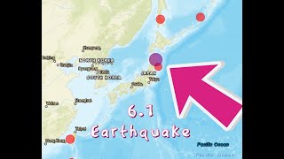 6.1 Earthquake Japan Region. Monday 4/1/2024