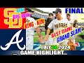 San Diego Padres Vs. Atlanta Braves [Full Game Highlights] TODAY | MLB Season 2024