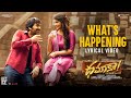 What's Happening  - Lyric Video | Dhamaka | Ravi Teja | Bheems Ceciroleo | Thrinadha Rao Nakkina