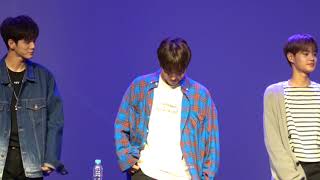 170903 워너원 하이터치회 - 활활 (박지훈 Focus)