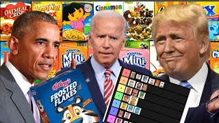 Trump, Biden, and Obama Make a Cereal Tier List