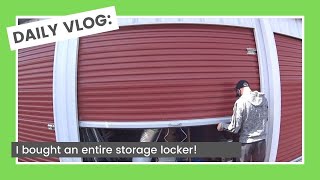 I won an entire Storage Locker! - Huge Unboxing