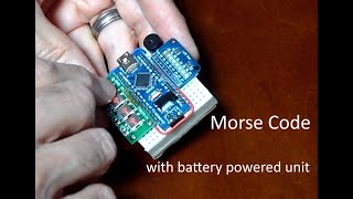 Morse Code Trainer demo 1
