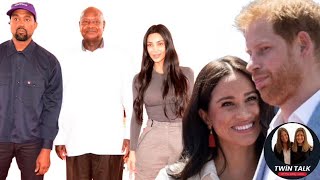 TWIN TALK: Harry & Meghan to top Kanye & Kim’s disastrous trip to Uganda! We’ve