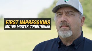 First impressions of Vermeer mower conditioners: MC105