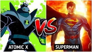 Atomic X VS Superman | Who Will Win ? In Hindi | By Lightdetail