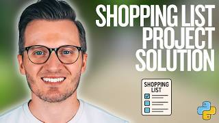 Python Day 96: Shopping List Project Solution!