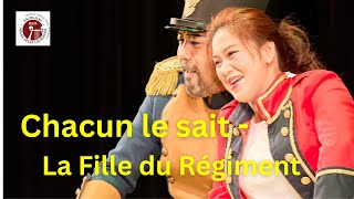 Chacun le sait  - La Fille du Régiment 「連隊の歌」ドニゼッティ　#連隊の娘 #農楽塾 #松島理紗