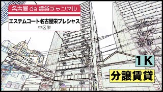 築浅！一人暮らし向け物件のご紹介　お部屋探しは【名古屋de賃貸チャンネル】エステムコート名古屋栄プレシャス/1K/分譲賃貸/中区栄