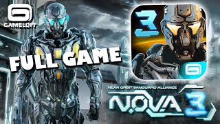 N.O.V.A. 3 - Near Orbit Vanguard Alliance (Android/iOS Longplay, FULL GAME, No Commentary)