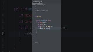 Maximum Subarray | Amazon Interview Question | LeetCode 53 #leetcode #dsa #java#algorithm #interview