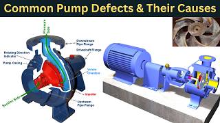 Common Pump Defects, Their Causes and Explanations | Pump Defects | Centrifugal Pump