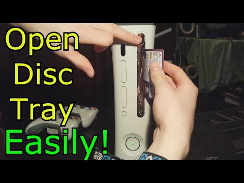 Open Stuck Xbox 360 Disc Tray 4 ways!!! Open Stuck Xbox 360 Disc Tray 4 ways!!!