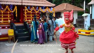 Folk Ritual _Theyyam - 'Karivedan Vellattam'