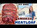 SMOKED MEATLOAF | On the Pit Boss Navigator | Pellet Grill Meatloaf Recipe