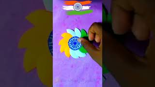 diy independence day badge/unique independence day badge making idea/#15thaugust /#viral /#shorts