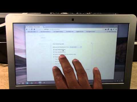Chromebook: How to Clear Your Web History | H2TechVideos Chromebook: How to Clear Your Web History | H2TechVideos