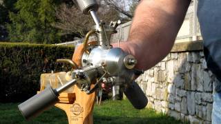 Pip Radial Engine - Run 3 - 9000+ rpm, Failure