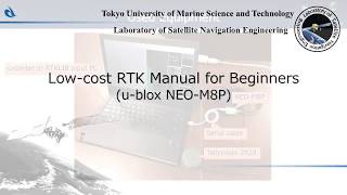 Low cost RTK Manual for Beginners u blox NEO M8P