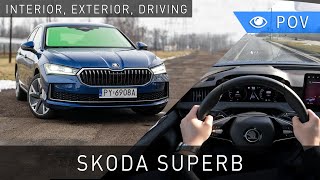 2025 Škoda Superb - [4K] Interior, exterior, walkaround, driving | 2.0 TSI 265 KM DSG 4x4 Selection