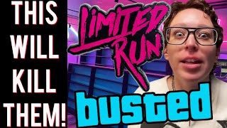 Limited Run Games BUSTED ripping off customers! Sells customers burnt CD-R's as