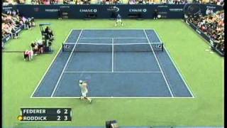 US Open 2006 Final: Roger Federer vs. Andy Roddick (1/2)