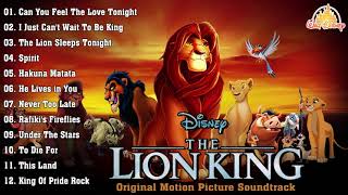 Disney Music - The Lion King Soundtrack Collection - The best Disney songs ​Playlist 2021