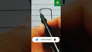How to write letter 'I' in bubbles style