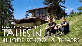 Home of Taliesin Fellowship -  Frank Lloyd Wright's Hillside Architecture School and Theatre