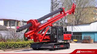 Customized DR-130 model kelly bar rotary drilling rig