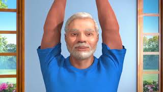 Yoga with Modi Tadasana Marathi