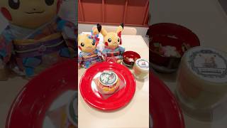 着物姿のピカチュウに会えるコラボカフェがヤバすぎた！ #pokemon #shorts #pikachu