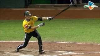 20130910 CPBL 象VS犀牛 2上 再刁鑽的球，王勝偉照樣敲出平飛的安打