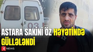 Astara sakini öz həyətində güllələndi