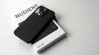 Nudient V3 Ink Black Thin Case for iPhone 13 Pro • Unboxing and Testing • Nudient 2022