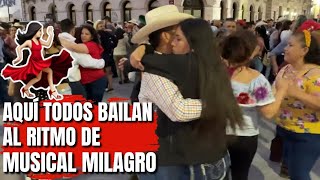 Aquí todos bailan al ritmo de Musical Milagro 💃🏻