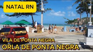 natal rn orla da praia ponta negra e vila de ponta negra