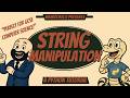 String Manipulation - Python Tutorial + Full Explanation