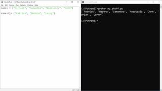 Python Tutorial - 16 - Lists - Change, Insert, Append