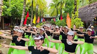 Aerobic CLB Ban mai cháy hết mình tại Bến Tre