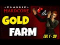 Low Level Gold Farming in Hardcore Classic WoW