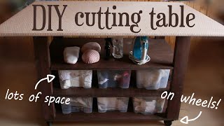 DIY Cutting table (budget friendly!)