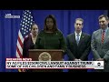 breaking ny ag letitia james announces civil lawsuit against trump business family abc news