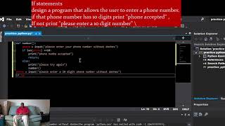 Python - If / Else and functions - Phone number validation program