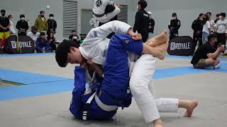 Mat 2-46 이성민 vs 장우성 남성부 White 비기너 어덜트 -70kg(리그로얄 부산 05.28)