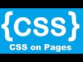 CSS pages - CSS Tutorial series for Beginners 🔥🔥🔥🔥🔥